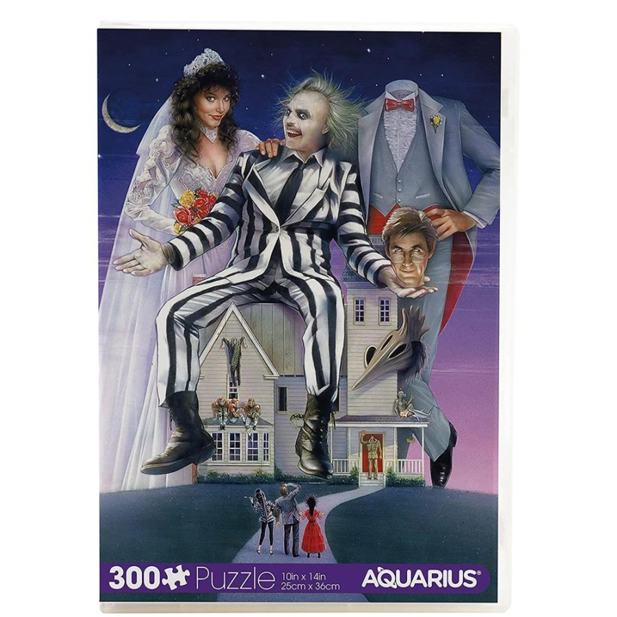 Toynk Beetlejuice 300 Piece Vhs Jigsaw Puzzle | Puzzles