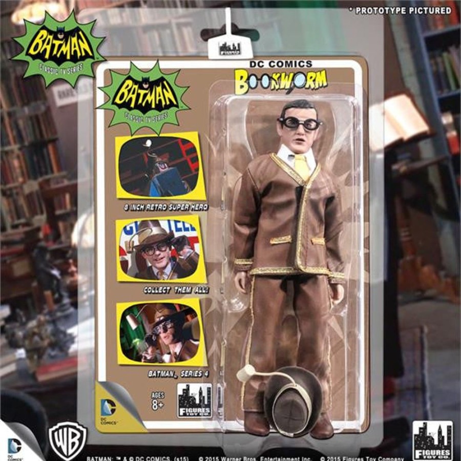 MeTV Figures Batman Classic Tv Series Deluxe Figurine: Bookworm | Heroes & Villains