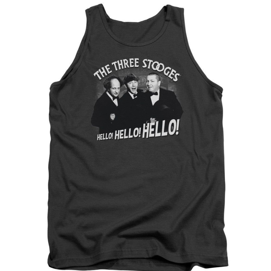 MeTV Custom Classics Three Stooges - Hello! | Tank Tops