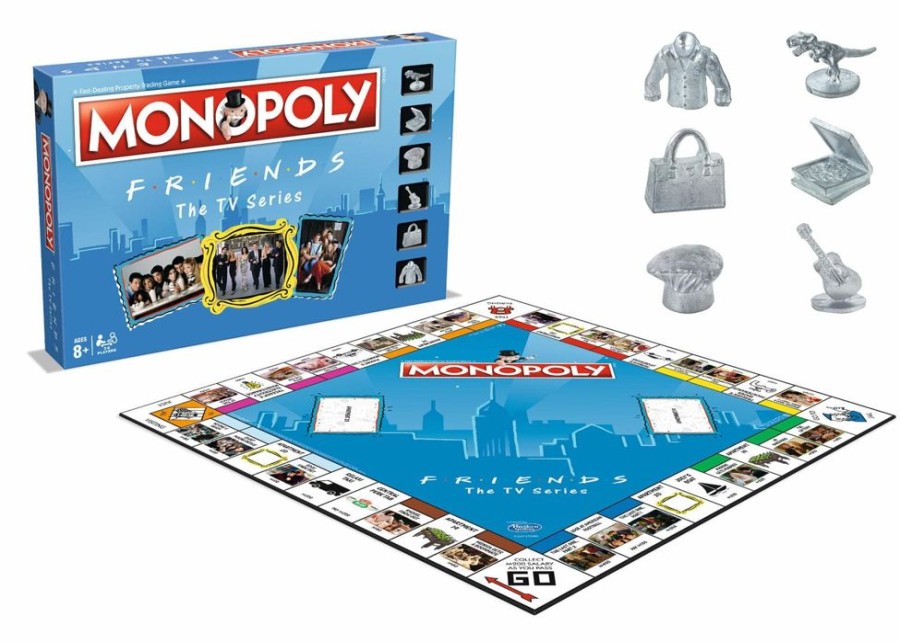 Toynk Monopoly Friends The Tv Series Edition Board Game | Retro Toys & Games