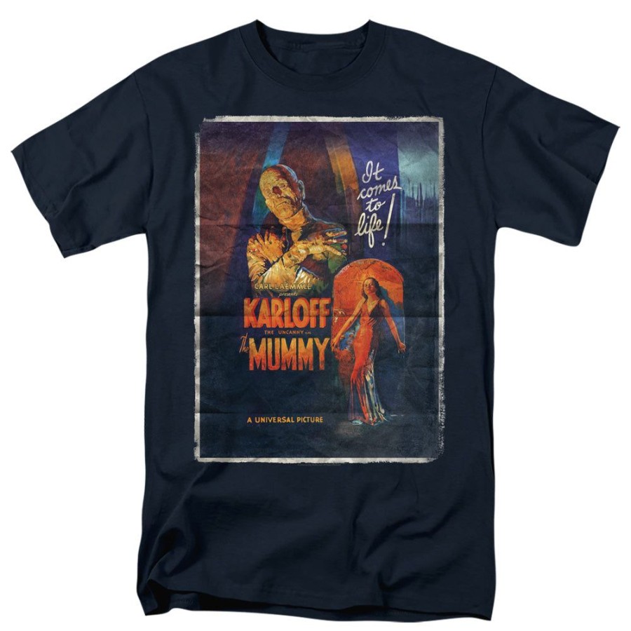 MeTV Custom Classics Universal Monsters - Mummy One Sheet (Blue) | Monster & Horror Films