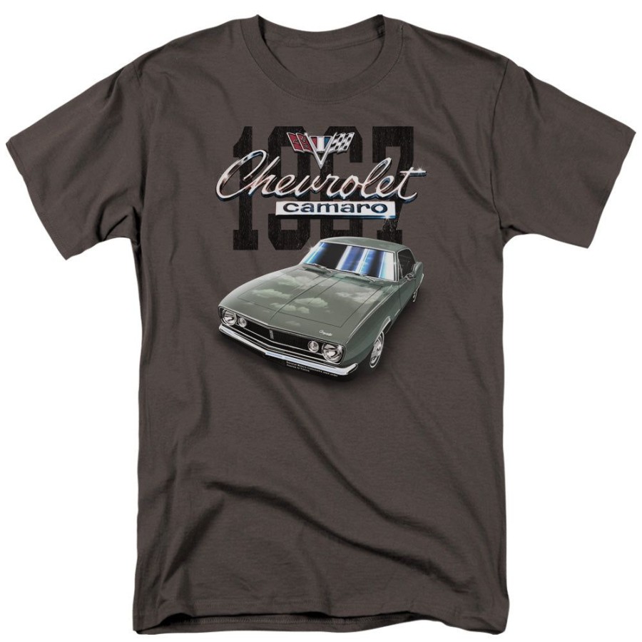 MeTV Custom Classics Chevy - Classic Camaro (Gray) | Classic Brands Tees