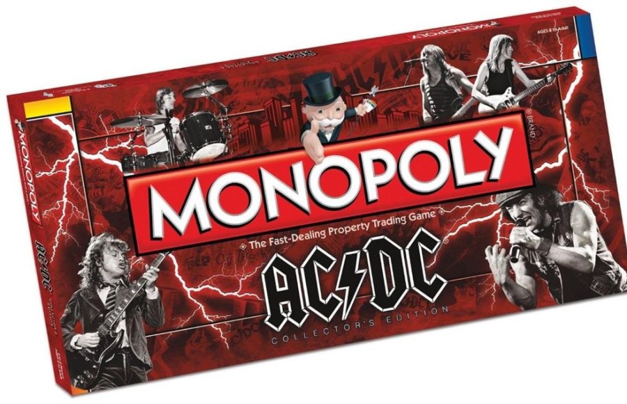 Toynk Monopoly Ac/Dc Boardgame | Retro Toys & Games