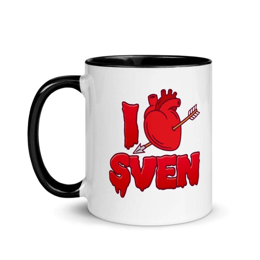 MeTV Custom Products I Heart Sven Ceramic Mug | Mugs