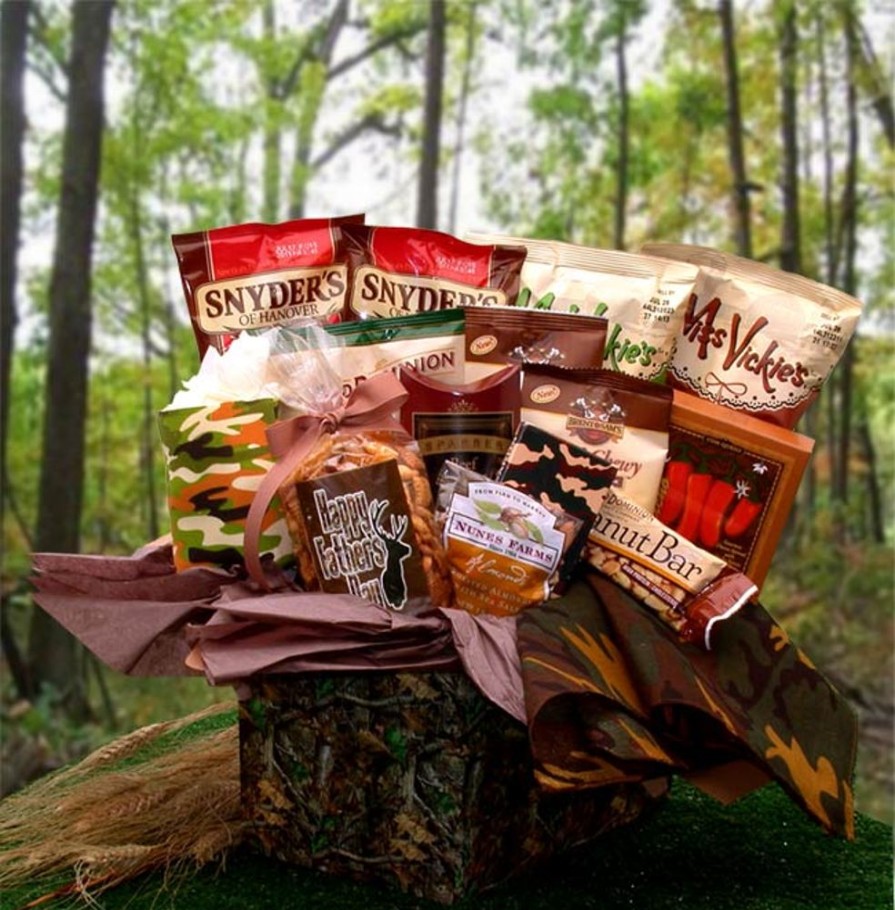 GBDS Camo Man Care Package | Sports Fan Gift Baskets