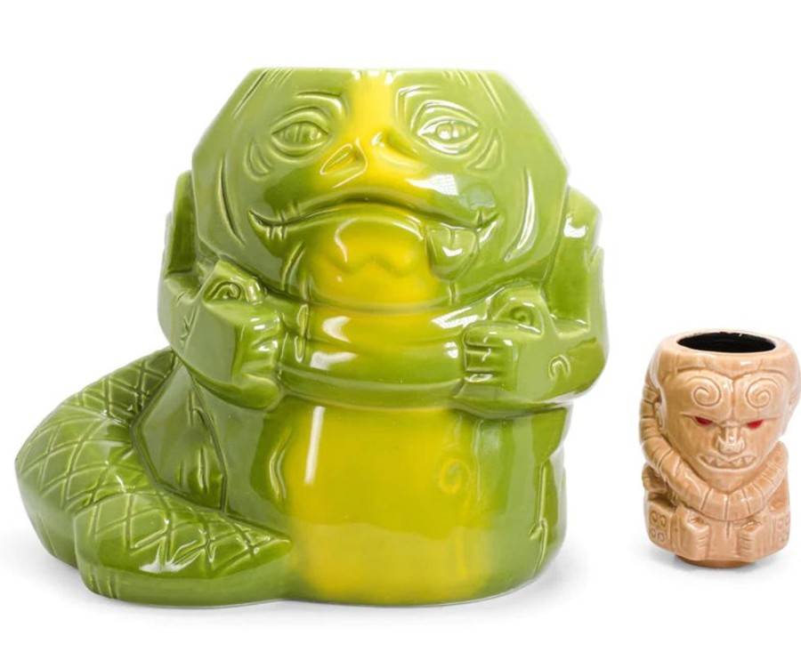 Toynk Star Wars - Geeki Tikis Star Wars Jabba The Hutt & Bib Fortuna Collectible Mugs | Set Of 2 | Drinkware