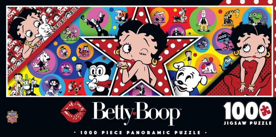 Toynk Betty Boop 1000 Piece Panoramic Jigsaw Puzzle | Puzzles