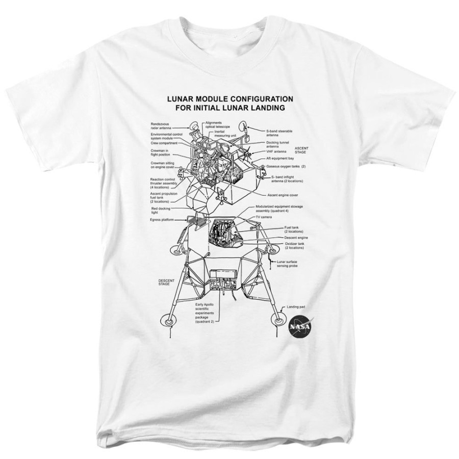 MeTV Custom Classics Nasa - Lunar Module Design | Classic Brands Tees