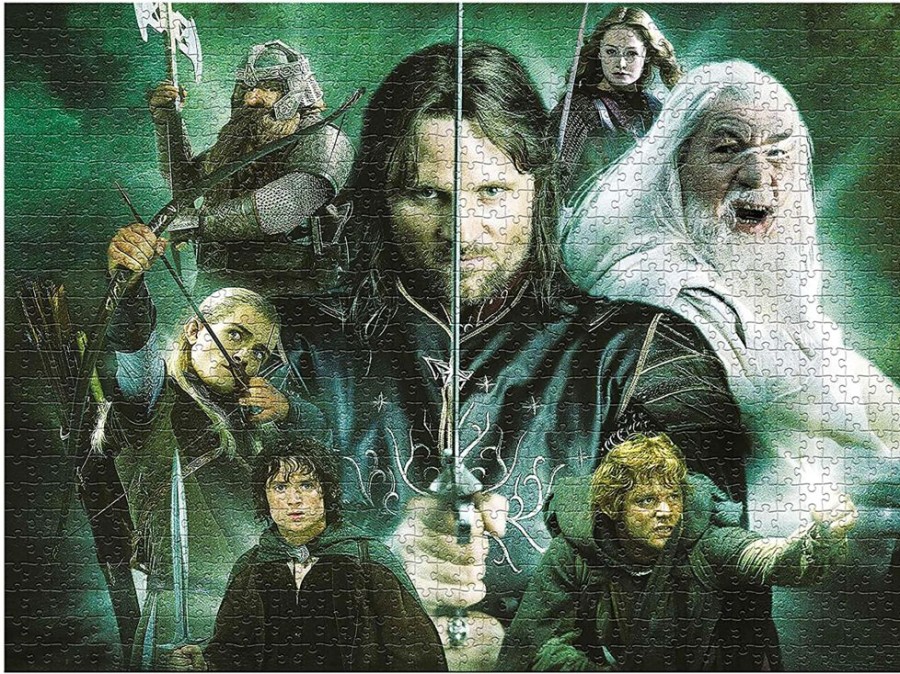 Toynk Lord Of The Rings Heroes Of Middle Earth 1000 Piece Jigsaw Puzzle | Puzzles