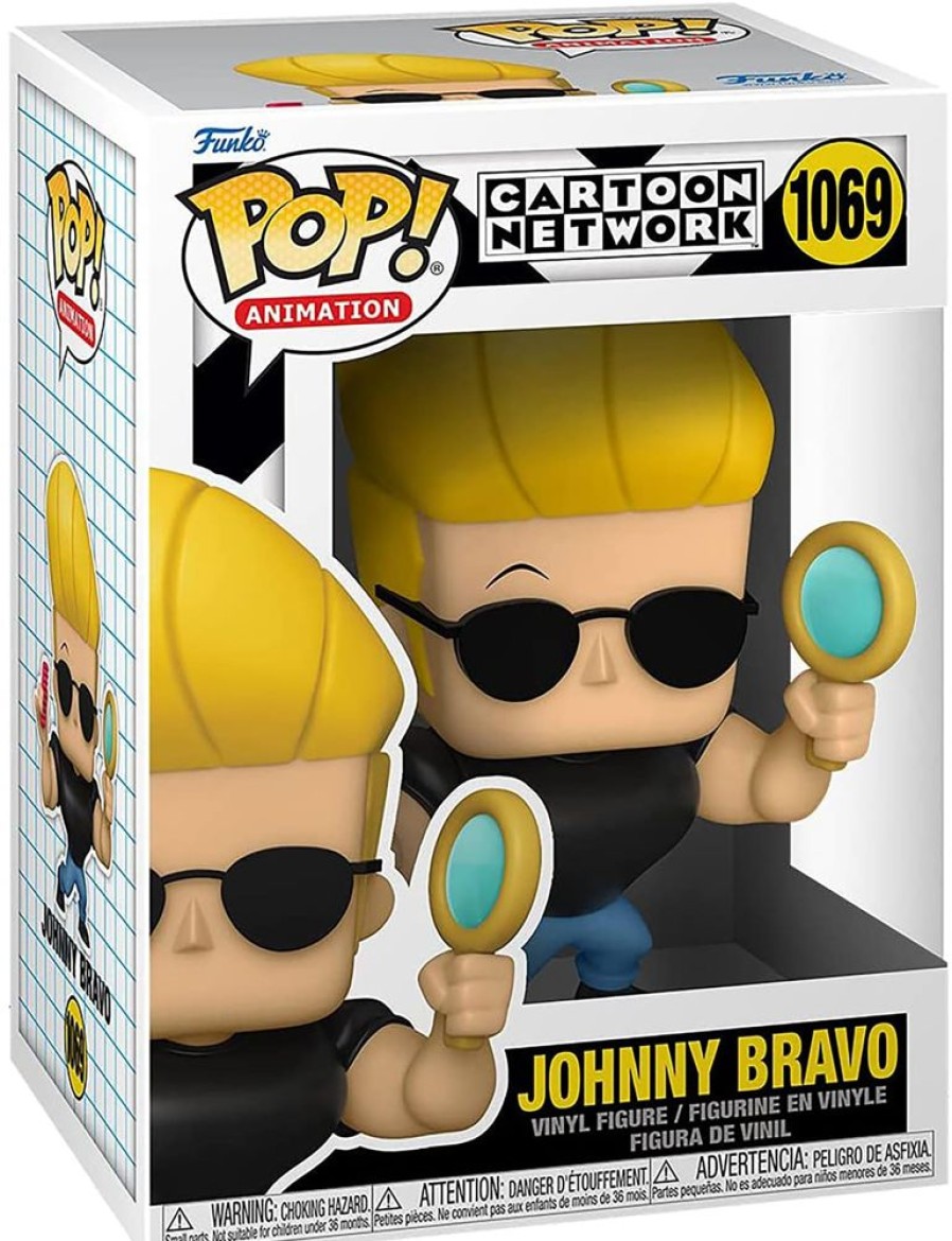 Toynk Johnny Bravo Funko Pop Vinyl Figure | Johnny W/ Mirror & Comb | Funko Pops!