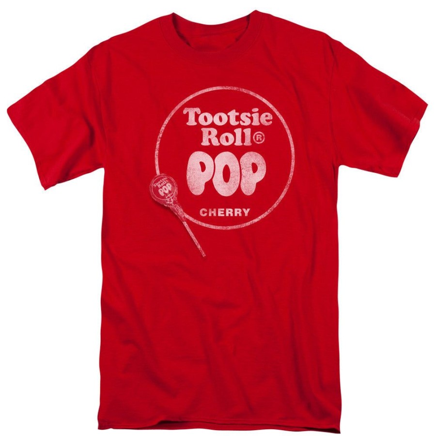 MeTV Custom Classics Tootsie Roll Pop - Logo Red | Classic Brands Tees