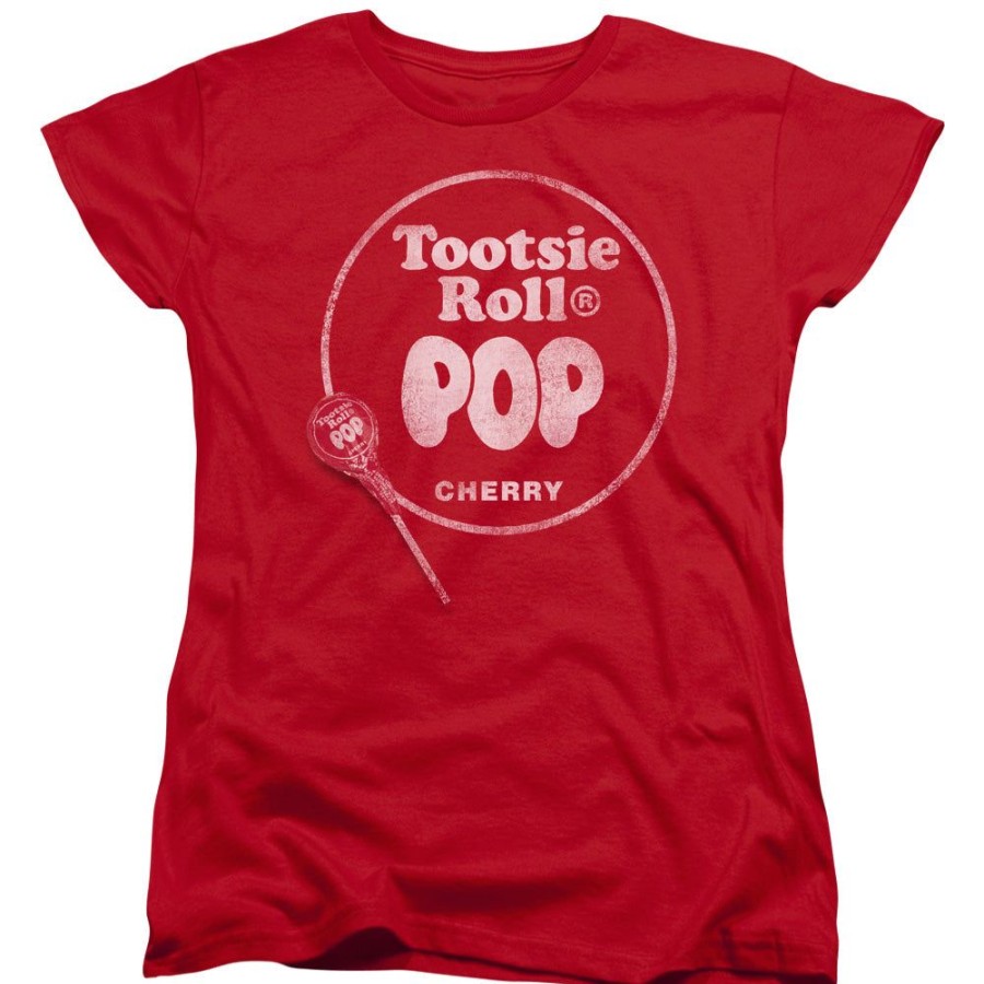 MeTV Custom Classics Tootsie Roll Pop - Logo Red | Classic Brands Tees