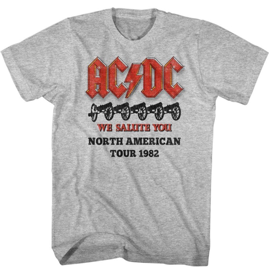 MeTV Custom Brands Ac/Dc - North American Tour 1982 | Band And Artist Apparel