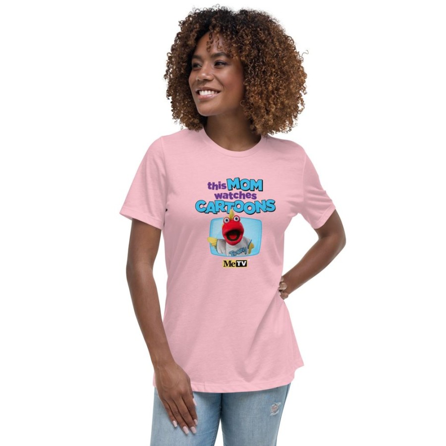 MeTV Custom Products Toon In With Me® "This Mom Watches Cartoons" T-Shirt | Toon In With Me