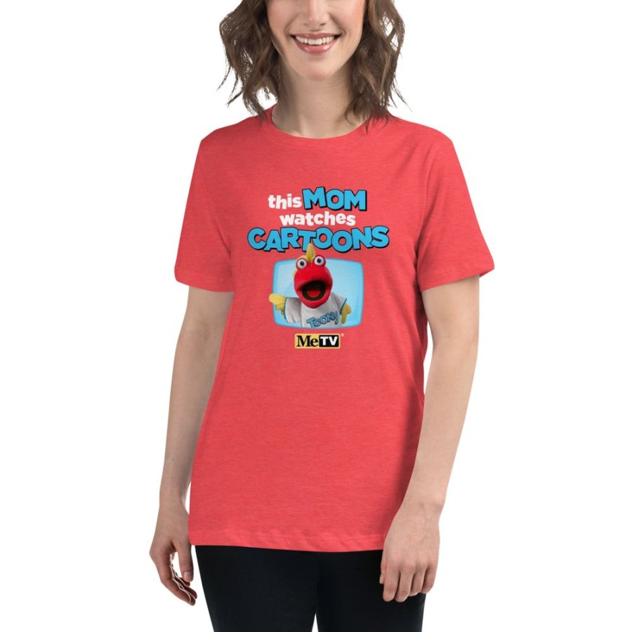 MeTV Custom Products Toon In With Me® "This Mom Watches Cartoons" T-Shirt | Toon In With Me