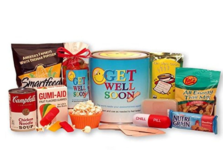 GBDS Get Well Soon Gift Pail | Get Well Soon Gift Basket