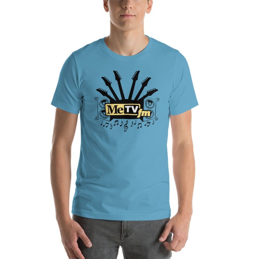 MeTV Custom Products Metv Fm® Guitars Uni T-Shirt | Metv Fm