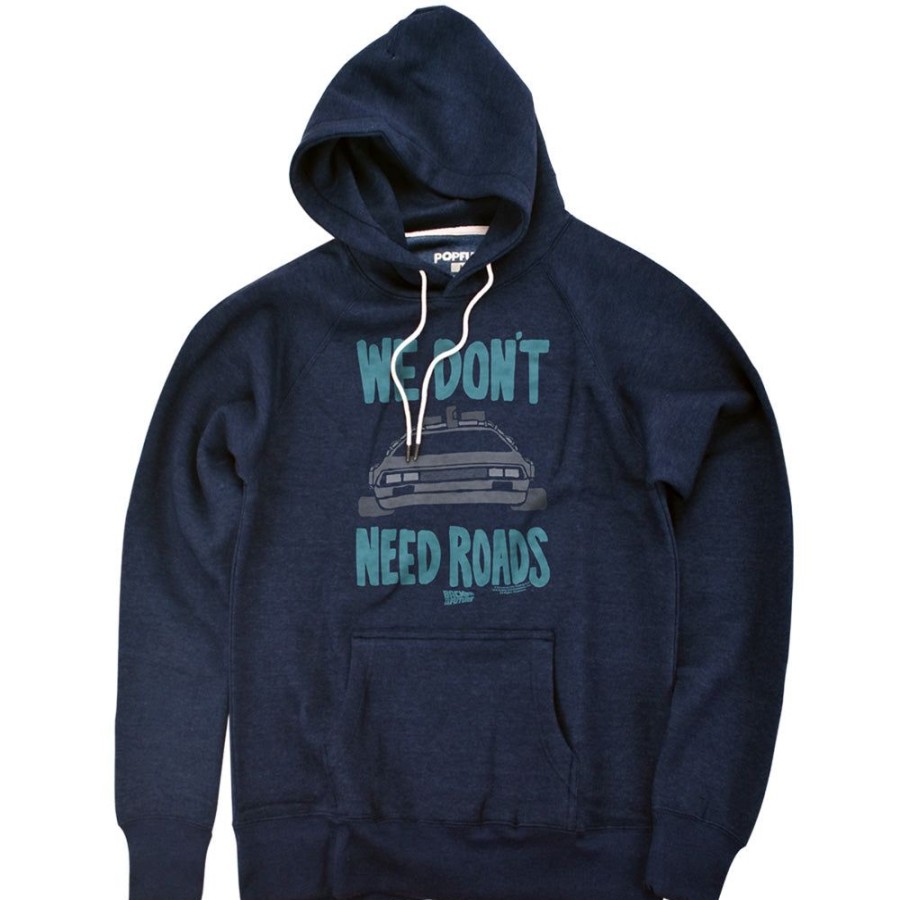 Popfunk Back To The Future - The No Roads Needed | Pull-Over Hoodies