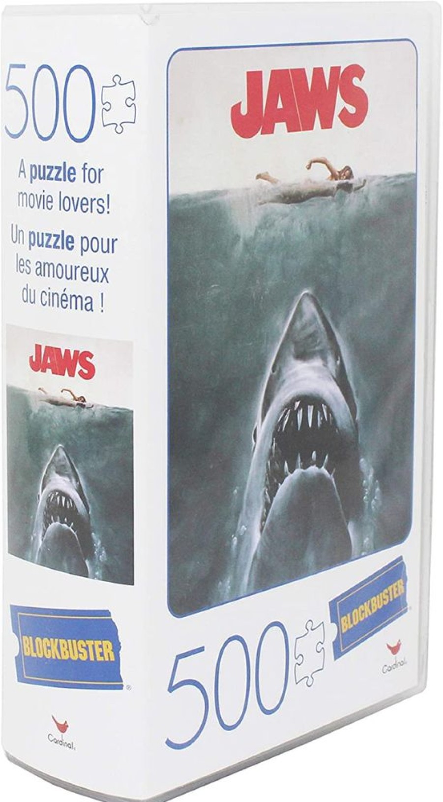 Toynk Jaws 500 Piece Jigsaw Puzzle In Plastic Vhs Video Case | Puzzles