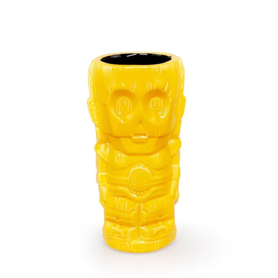 Toynk Star Wars - Geeki Tikis Star Wars C-3Po Mug | Crafted Ceramic | Holds 14 Ounces | Drinkware