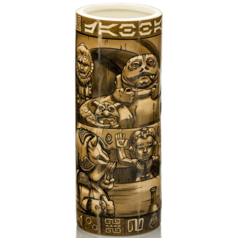 Toynk Geeki Tiki Star Wars Jabbas Palace Scenic 24 Ounce Ceramic Tiki Mug | Drinkware