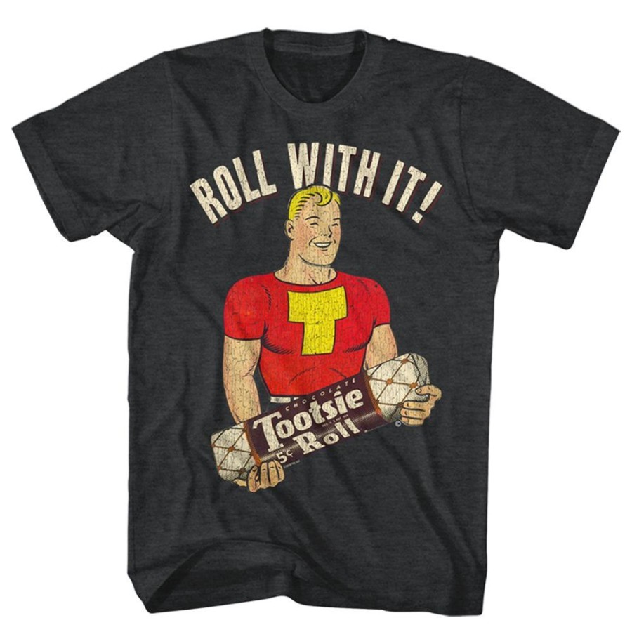 MeTV Custom Brands Tootsie Roll - Roll With It | Classic Brands Tees