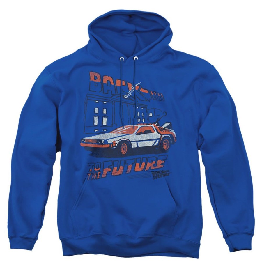 MeTV Custom Classics Back To The Future - Lightning Strikes | Pull-Over Hoodies