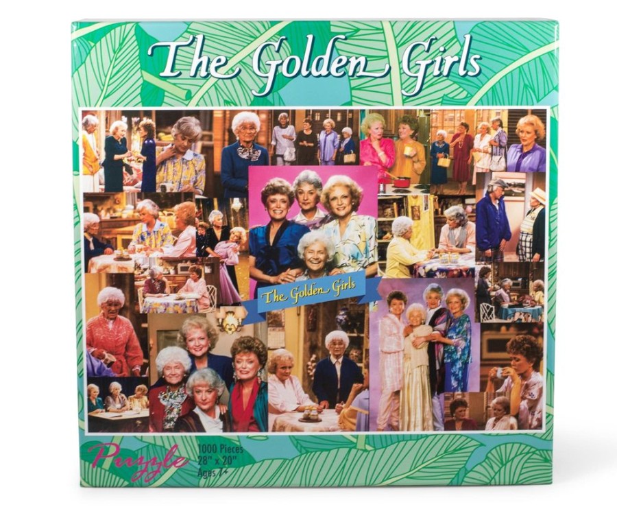 Toynk Golden Girls Collage '80S Puzzle For Adults And Kids | 1000 Piece Jigsaw Puzzle | Retro Toys & Games