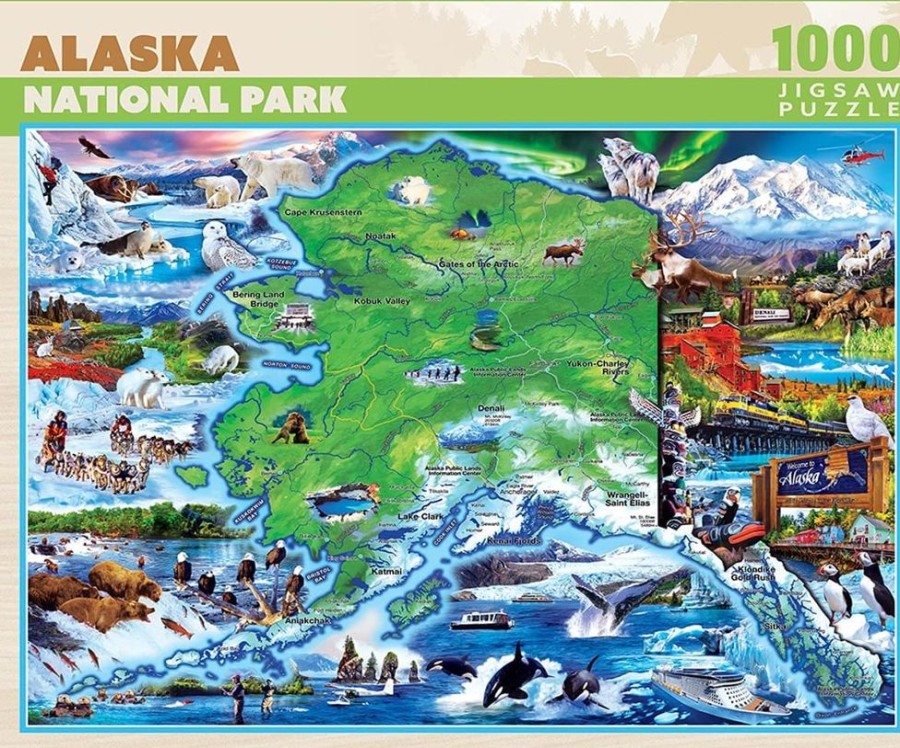 Toynk Alaska 1000 Piece Jigsaw Puzzle | Puzzles