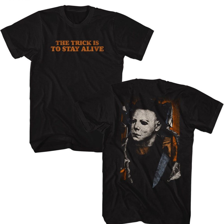 MeTV Custom Brands Halloween - Break Through (Front & Back) | Monster & Horror Films