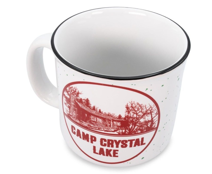 Toynk Friday The 13Th Camp Crystal Lake Ceramic Camper Mug | Holds 20 Ounces | Drinkware