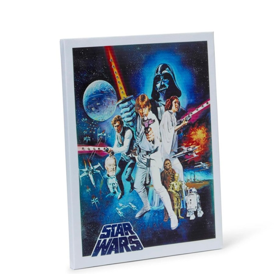 Toynk Star Wars Episode Iv: A New Hope 1977 Unframed Poster 16X20" Wall Canvas | Posters & Prints