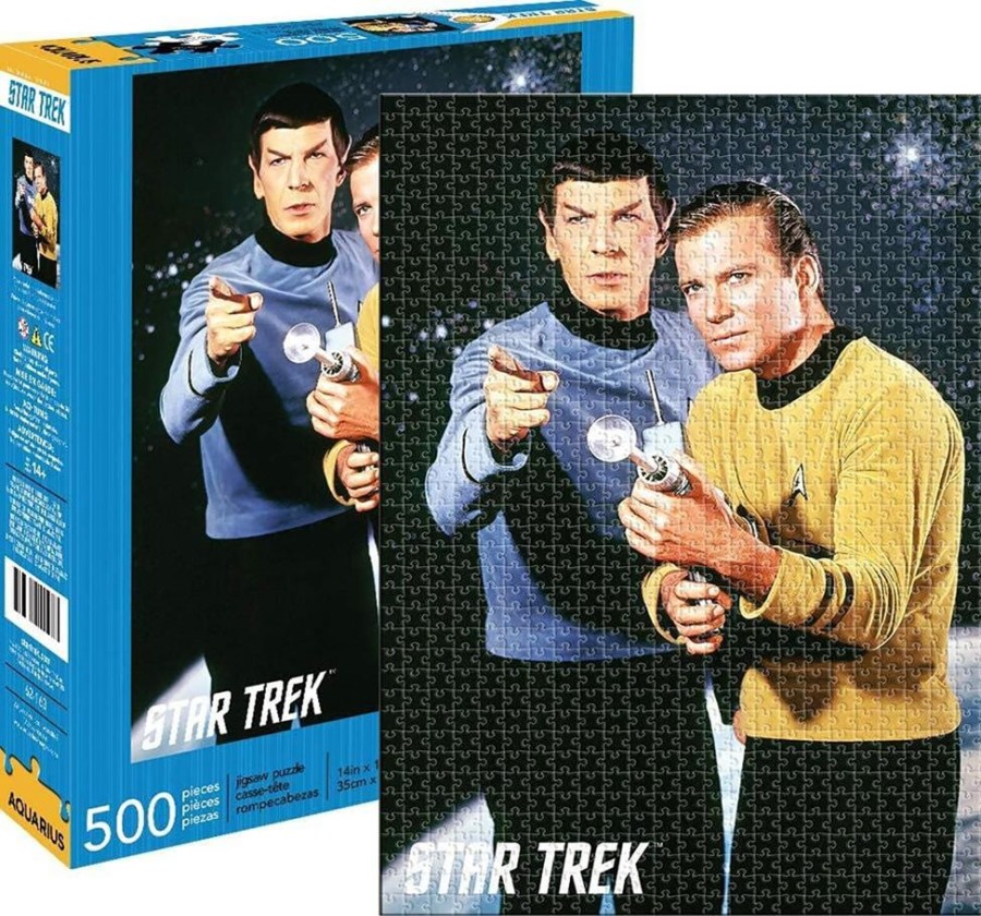 Toynk Star Trek Kirk & Spock 500 Piece Jigsaw Puzzle | Retro Toys & Games