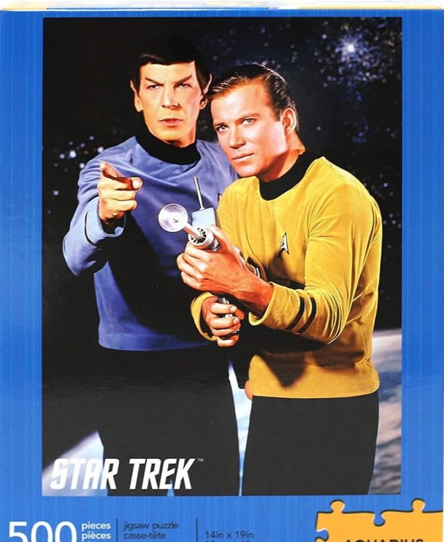 Toynk Star Trek Kirk & Spock 500 Piece Jigsaw Puzzle | Retro Toys & Games