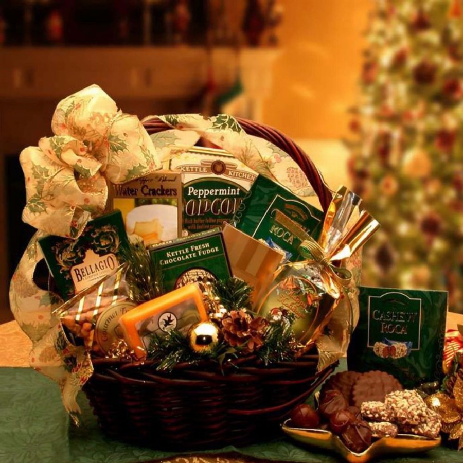 GBDS Everything That Glitters Holiday Gourmet Sampler | Holiday Gift Baskets