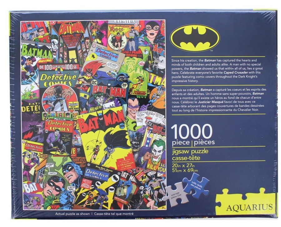 Toynk Dc Comics Batman Comic Collage 1000 Piece Jigsaw Puzzle | Puzzles