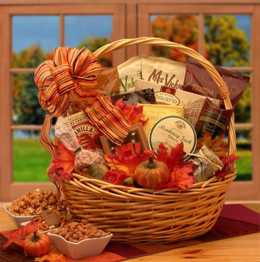 GBDS Shades Of Fall Snack Gift Basket | Gourmet Gift Baskets