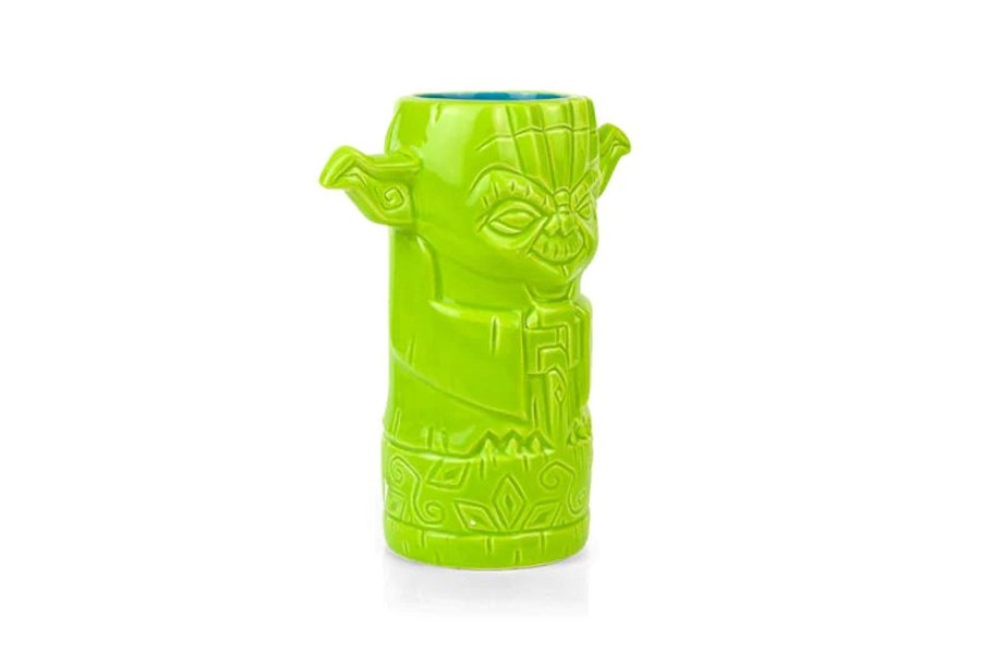 Toynk Star Wars - Geeki Tikis Star Wars Master Yoda Mug | Ceramic Tiki Style Cup | Holds 12 Ounces | Drinkware