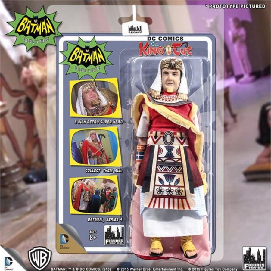 MeTV Figures Batman Classic Tv Series Deluxe Figurine: King Tut | Heroes & Villains