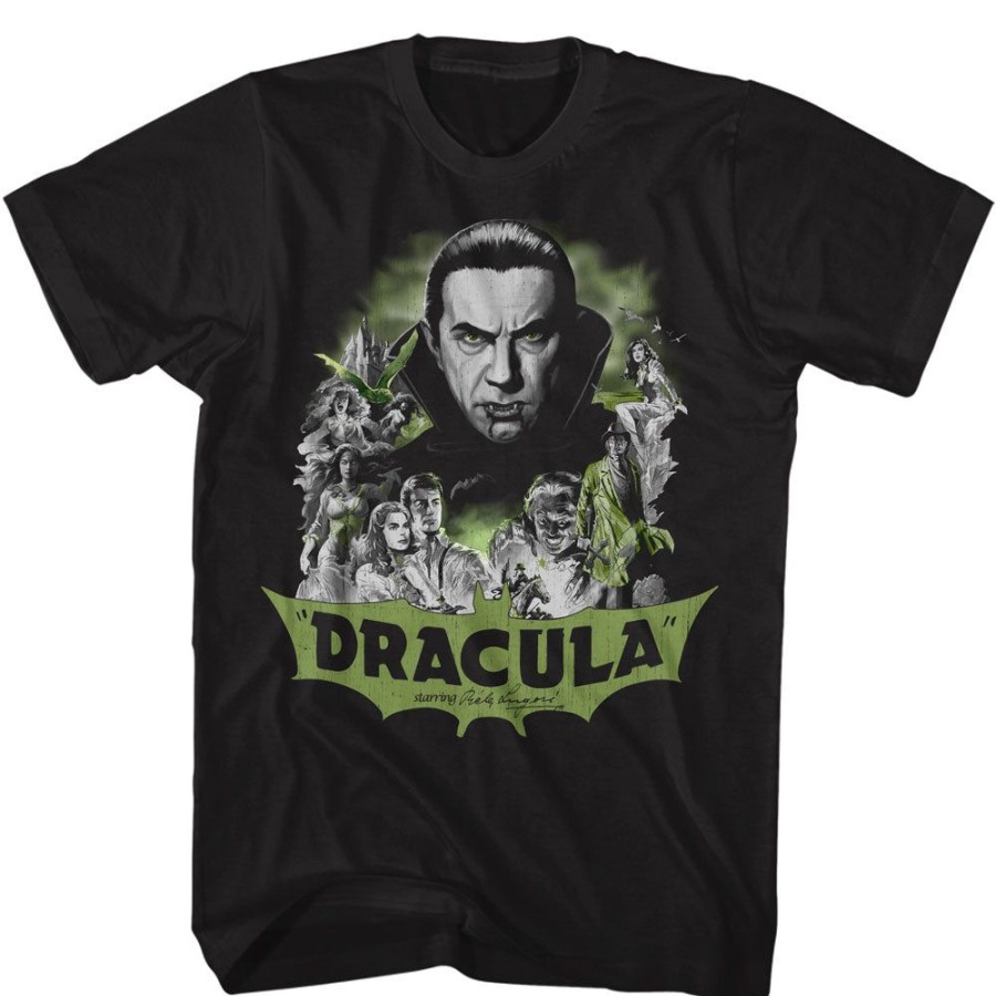 MeTV Custom Brands Bela Lugosi - Black & White Comic Art | Monster & Horror Films