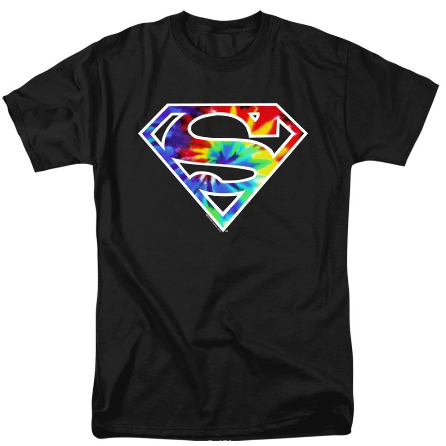 MeTV Custom Classics Superman - Tie Dye Shield | Costume Apparel