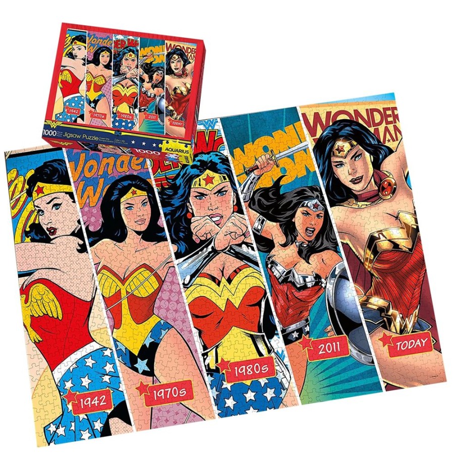 Toynk Dc Comics Wonder Woman Timeline 1000 Piece Jigsaw Puzzle | Retro Toys & Games